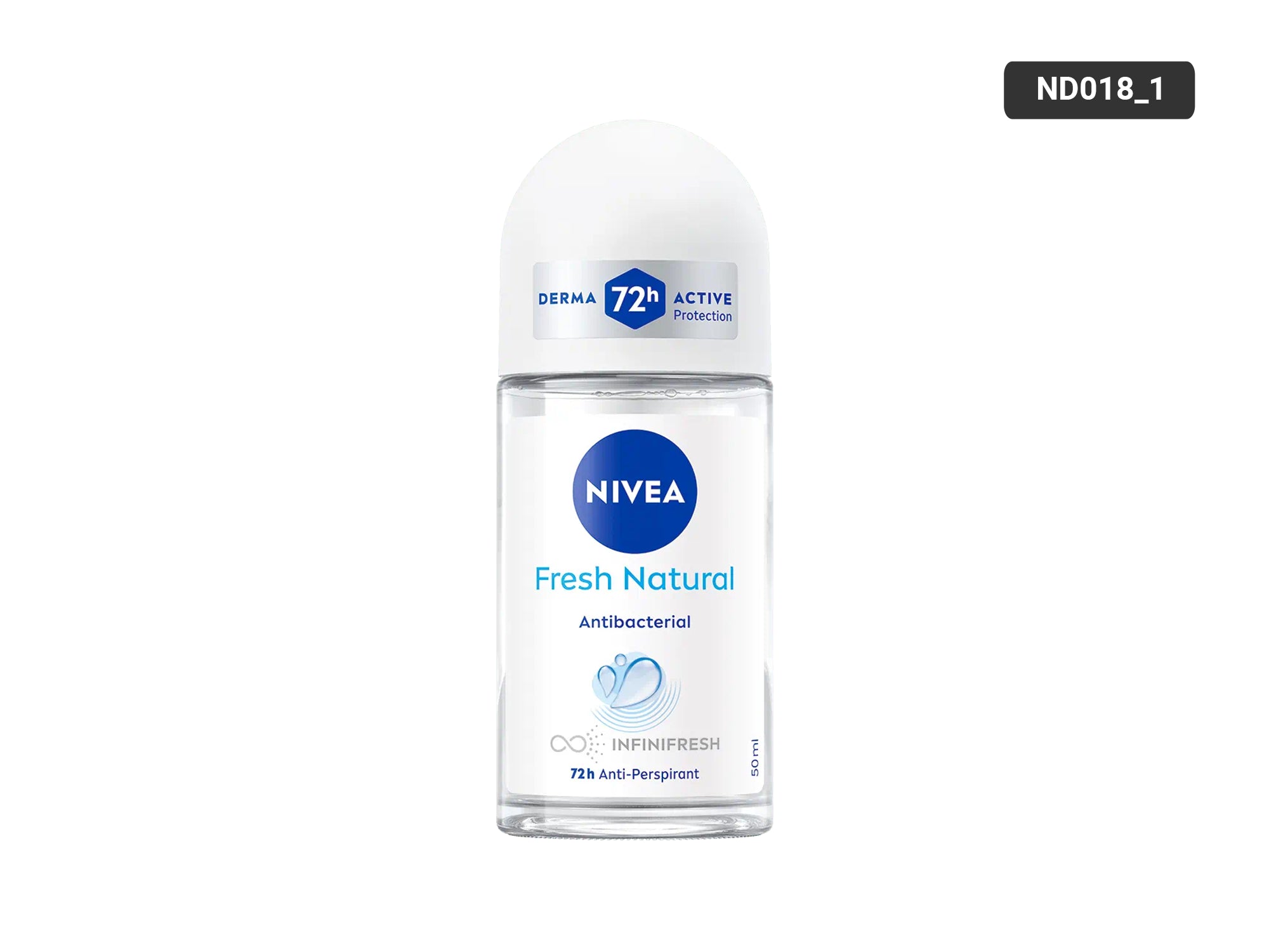 Nivea Fresh Natural 72h Anti-Perspirant Roll-On 50ml with ocean extracts